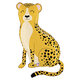Г ФИГУРА 40"/101 см Гепард, Джунгли / Jungle-Cheetah