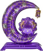 К Шар 3D (31''/79 см) Фигура на подставке, Сказки Востока, Полумесяц