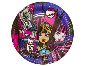 Тарелка Monster High 17см 8шт/A