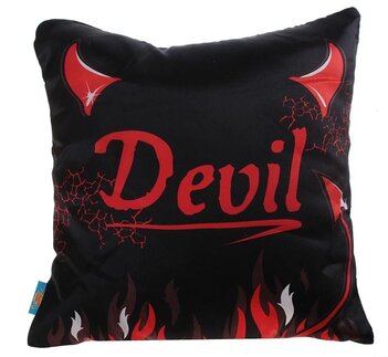 подушка текстиль Devil 36*36 см 652172