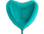 Г СЕРДЦЕ 36" Металлик Tiffany