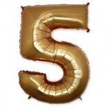 Г ЦИФРА 5 40" Gold