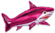 И Акула (фуксия) / Shark 42&quot;/76*107 см