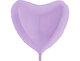 Г СЕРДЦЕ 36" Пастель Matte Lilac