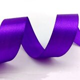 Лента Атлас Фиолетовый / 1,2 см * 22,85 м
