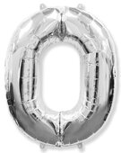 И 40''/102 см Цифра, 0, Серебро