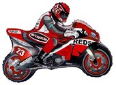 И Мотоцикл (красный) / Motor bike 31&amp;quot;/69*79 см