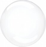 Сфера (10''/25 см), Deco Bubble, Прозрачный, Кристалл