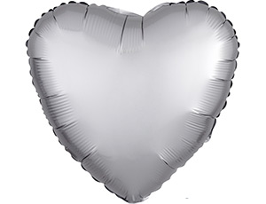 A 18 Сердце Сатин Platinum