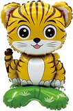 К Шар 3D (23''/58 см) Фигура на подставке, Тигренок