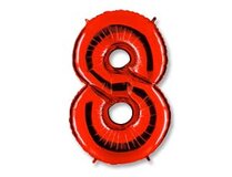 Г ЦИФРА 8 40" Red