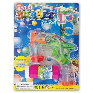 Игрушка с мыл пузырями Бластер светомузG