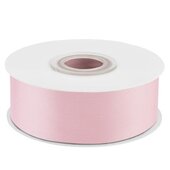 Лента атласная (2,5 см*22,85 м) Нежно-розовый