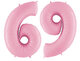 Г ЦИФРА 6/9 40" Пастель Pink