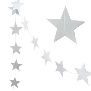 Гирлянда 3,2 м "Звезды" Серебряная, 1 шт.