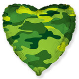 И 18 Камуфляж сердце/ Camouflage heart