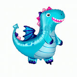 И Динозаврик голубой / DRAGON BLUE 36"/92 cм