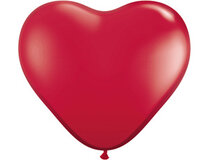 Сердце 5" Кристалл Красное /Ит