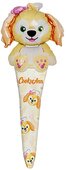 F шар ручной, с клапаном (24''/61 см) Фигура, Собачка с бантиком