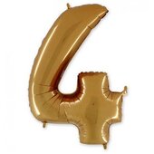 Г ЦИФРА 4 40" Gold