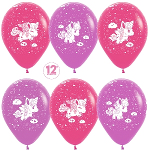 S 12" Пони, Фуше (012) / Сиреневый (050), пастель, 5 ст, 50 шт. 335704