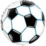 И 18 Круг Футбольный мяч (черный) / Soccer Ball 401506