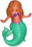 И Прекрасная русалка / Pretty Mermaid 32"/81*74 см