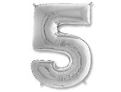 Г ЦИФРА 5  26" Silver