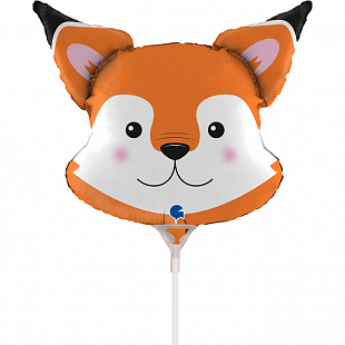 Г 14" Лиса голова мини / Fox Head mini
