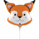 Г 14" Лиса голова мини / Fox Head mini