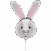 Г 14" Зайчик голова мини / Bunny Head mini