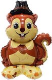 К Шар 3D (25''/64 см) Фигура на подставке, Бурундук