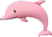F Дельфин, Розовый, Сатин 46''/117 см
