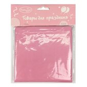 Y 121см X 183см Скатерть полиэтиленовая Pink