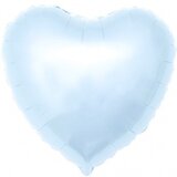 Ag 18 Сердце Нежно-голубой