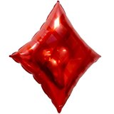 F Карточная масть: бубны, Красный 24''/61 см