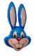 И Заяц (синий) / Rabbit 35&quot;/89*58 см