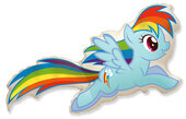 И Пони Радуга / MLP Rainbow Dash 41&amp;quot;/46*106 см