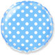 И 18 Круг Горох (Голубой) / Dots Blue 401577AB