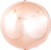 F Сфера 3D, Розовое Золото 18''/46 см