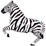И Зебра (чёрная) / Zebra 42"/74*107 см