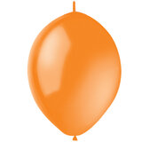 M 12"/30см Шар LINKING Декоратор ORANGE 100шт шар латекс