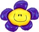И Цветочек (солнечная улыбка) фиолетовый / Flow 41"/89*104 см