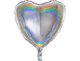 Г СЕРДЦА 18" БЛЕСК Silver
