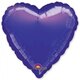 A 18 Сердце Металлик Purple