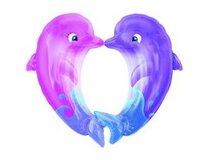 А ФИГУРА/P35 Дельфины целующиеся