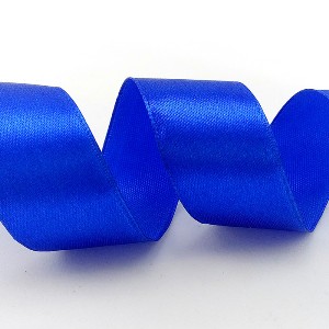 Лента Атлас Синий / 1,2 см * 22,85 м