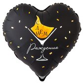 К 18 Сердце, РУС ДР GLAM Бокал мартини