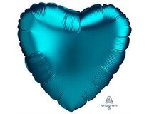 A 18 Сердце Сатин Aqua