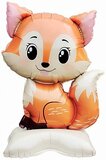 К Шар 3D (24''/61 см) Фигура на подставке, Лисенок